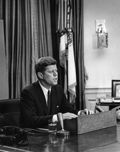 President John F. Kennedy signed the Community Mental Health Act on Oct. 31, 1963. It was his last legislative act as President.