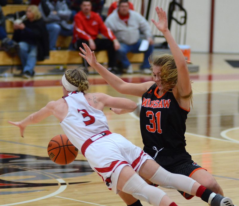 Warsaw Basketball Goshen Welcomes Krebs Back With 39 26 Defeat Of Lady Tigers