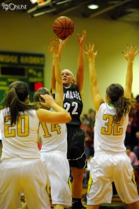 Wawasee star senior KiLee Knafel will lead the Warriors into sectional action Tuesday night versus host NorthWood.