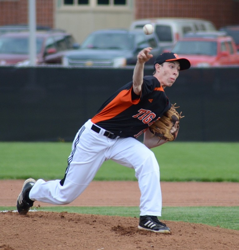 Warsaw's Kevin Hawley was outstanding in a 3-2 NLC win at Concord Monday night (File photo by Jim Harris)