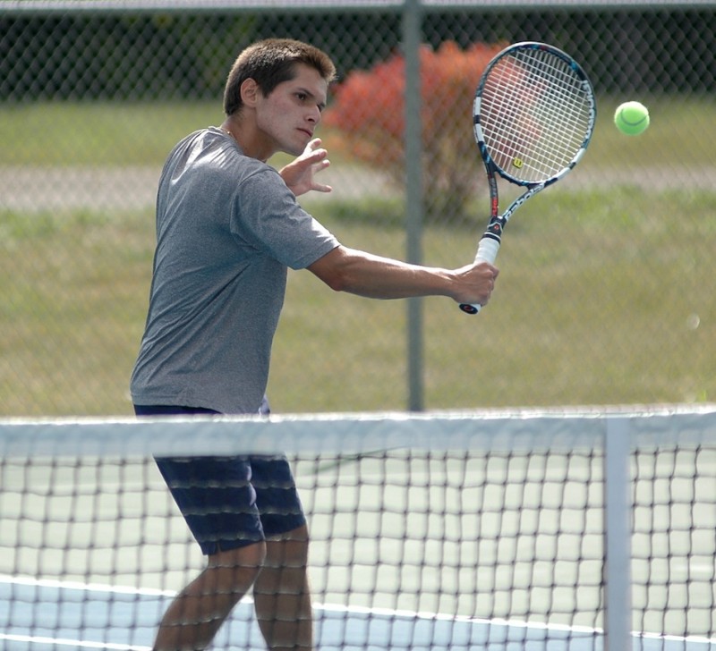 Sophomore Ricardo Bedon helped Grace College remain unbeaten in conference play with a league win at Bethel Wednesday (Photo provided by Grace College Sports Information Department)