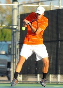 Kyle Wettschurack was dominant at No. 2 singles Tuesday for Warsaw in a regional semifinal victory over Culver Academies.