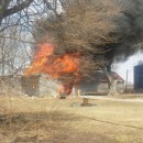 Mentone Barn Fire 3-24-14, 1