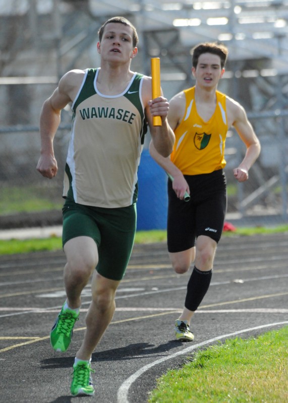 Zach Cockrill was second in one of the 1,600 races for Wawasee Saturday in the Goshen Relays (File photo by Mike Deak)