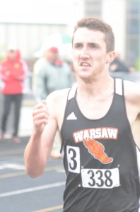 Ellis Coon won two events for champion Warsaw.