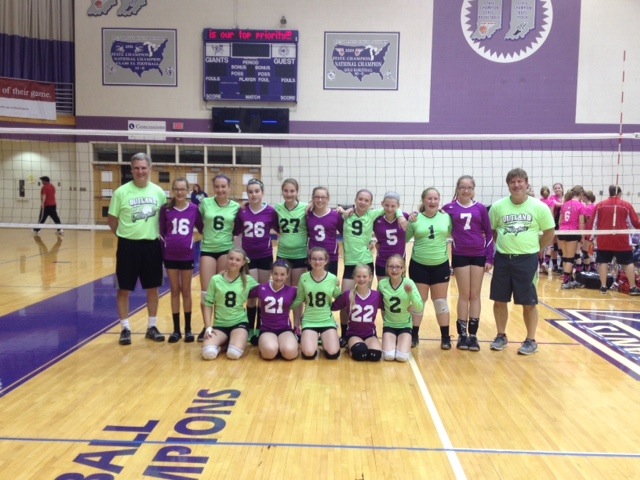 Two teams from the Outland Volleyball Club in Warsaw had fine performances in a tourney in Indianapolis (Photo provided)