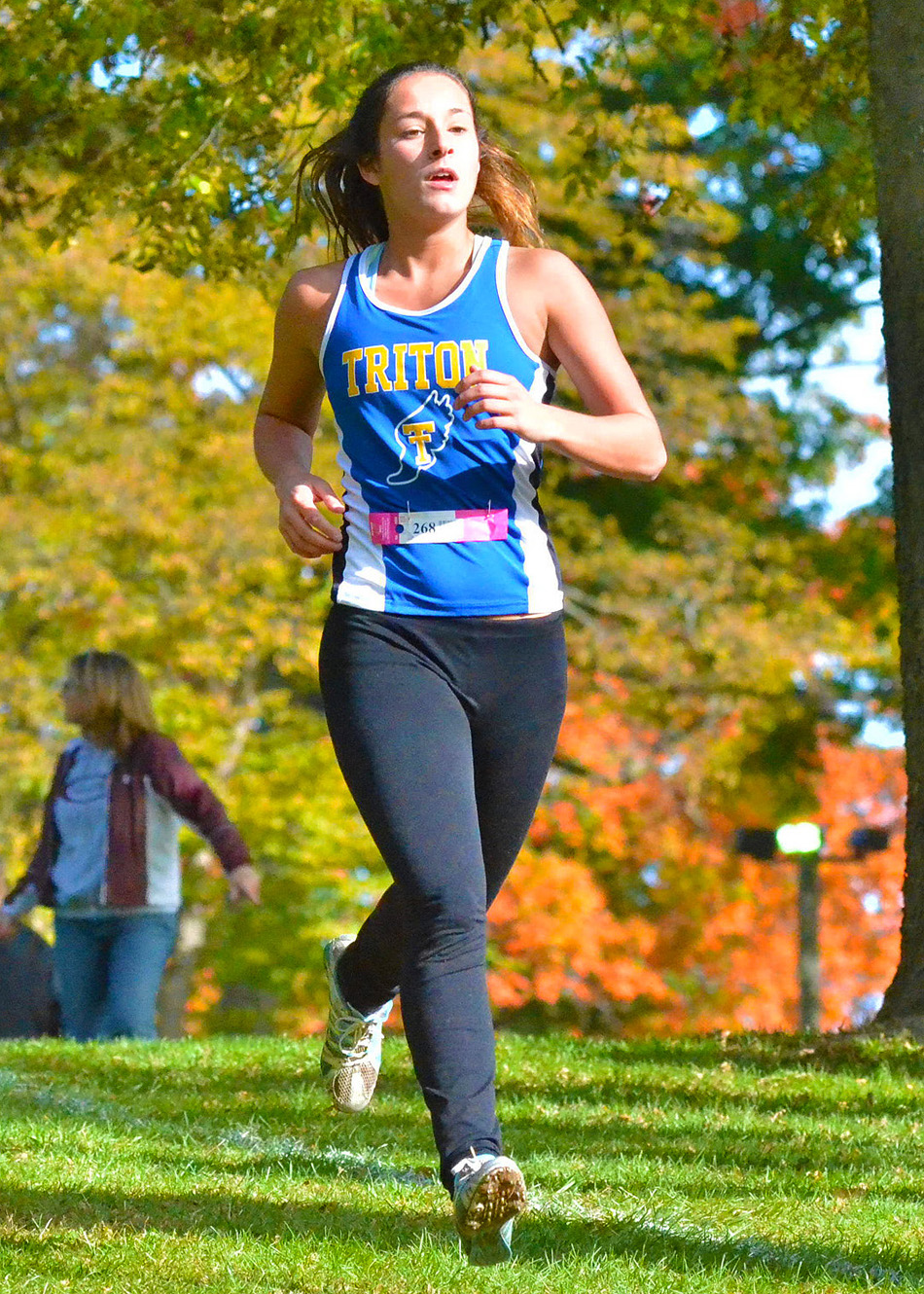 Makayla Musilli of Triton is one of two girls, along with Bailey McIntire, to qualify for the Culver Academy Regional.