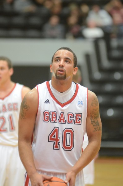 Chad Hoffer, who played at Tippecanoe Valley High School, made a strong debut for the Lancers Friday night.