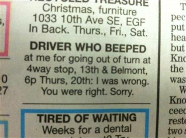 driver who beeped
