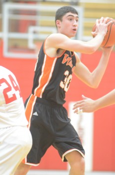 Jake Mangas had eight points for the winning Tigers.