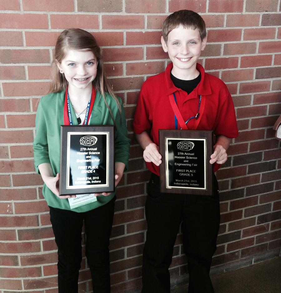 Area Students Place First At Indiana State Science Fair