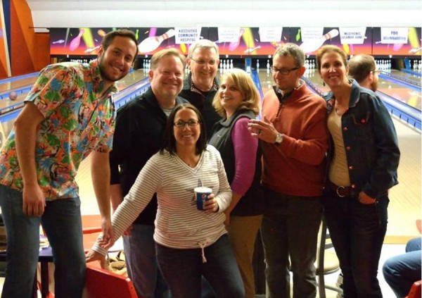 The Maple Leaf team, from left to right: Zach Tucker, Scott Tucker & Wende Tucker, Tom & Lorinda Kline, Kenn Baker and Andrea Payton.