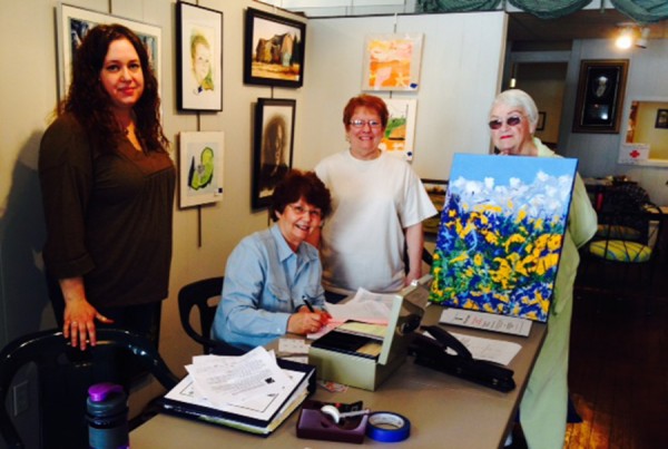 Award winning artists enter the Spring Art Show at Lakeland Art Association.