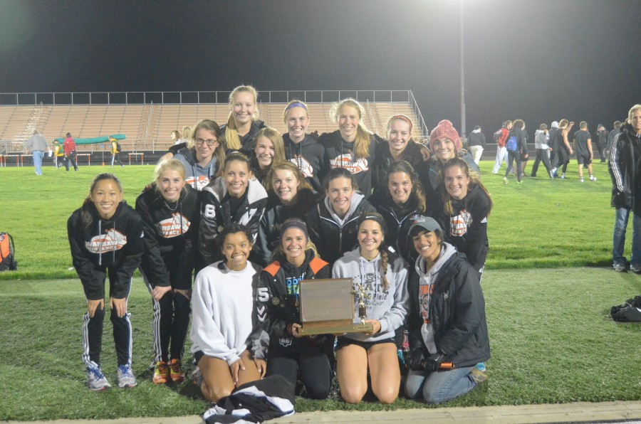 The Warsaw girls track team captured the program's 10th straight NLC Meet championship Tuesday night.