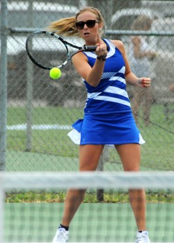 Triton No. 1 singles player Kaelyn Mason will be a big key as the Trojans look to claim a sectional title at Bremen.