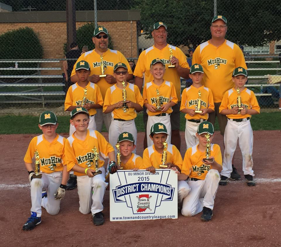 The Mentone 8U Mudhens (Photos provided by Michelle Goble)