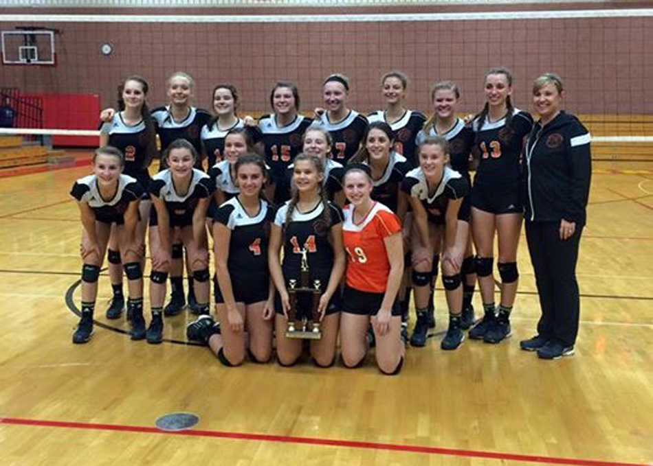 Warsaw's JV Volleyball team won Saturday's NLC Invite, concluding it's fine season at 24-1 overall. (Photo provided)