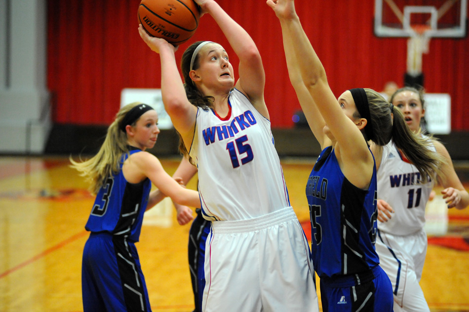 Aly Reiff and Whitko are feeling good heading into the sectional tournament this week at Central Noble. Whitko plays Bremen in the first round game Tuesday night. (File photo by Mike Deak)