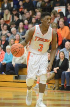 Senior guard Paul Marandet played his final home game Saturday night.