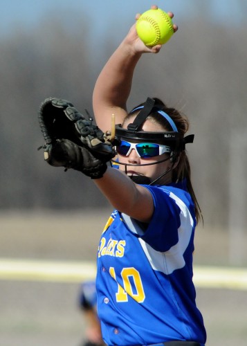 Triton pitcher Courtney Jennings