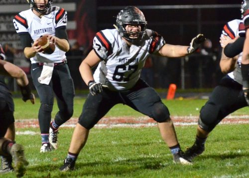 Andrew Miller will look to help NorthWood win the battle in the trenches against the Rebels.