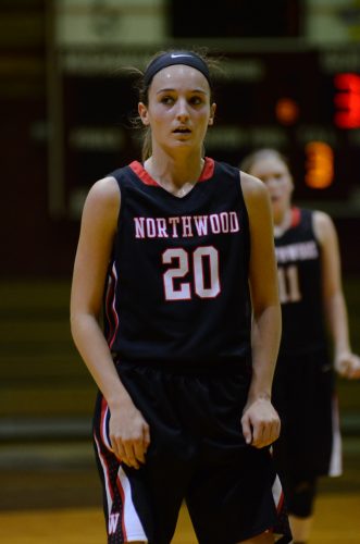 Mackenzie Bergman came up big late in the game for NorthWood Tuesday night. The Panthers notched a 44-41 win at Mishawaka.