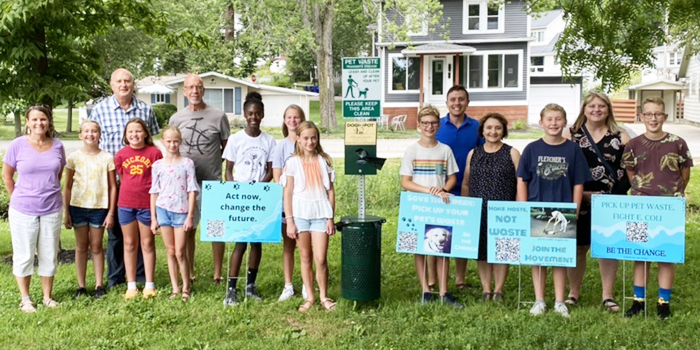 Pet Waste Stations Installed, Thanks To Jefferson Students ...