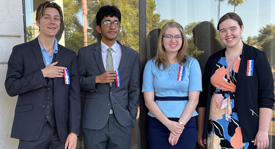 A record number of competitors, coaches and spectators attended the National  Speech and Debate Tournament in Phoenix and Mesa.