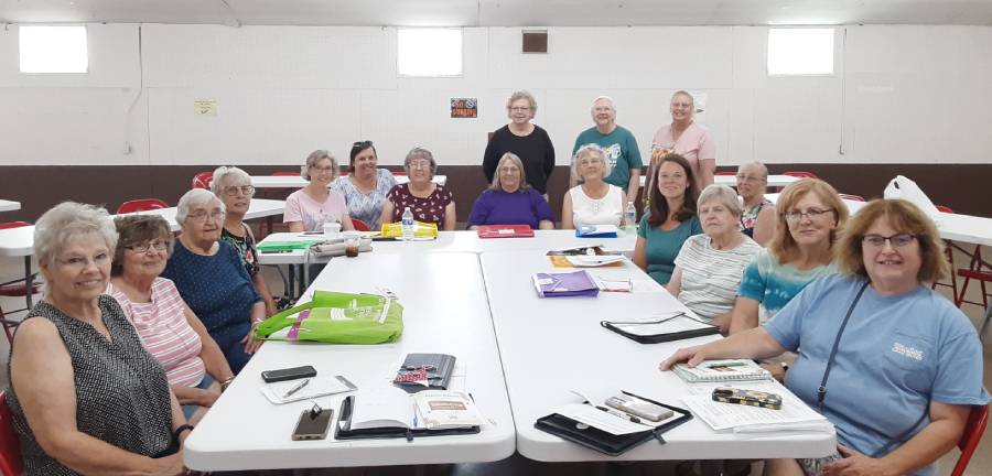 Jan Godshalk, Marsha Miller, Alice Keirn, Amy Thompson, Teresa Landis, Kendra Thompson, Deb Schroeder, Marvene Johnson. Julie Popenfoose, Katherine Dwyer, Robin Hoffer, Judy Egolf, Teresa Zurcher, Laurie Reiner, Robin Shafer, Sue Martin, and Dawn Harris